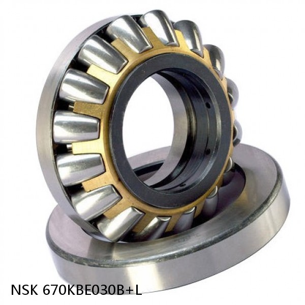 670KBE030B+L NSK Tapered roller bearing