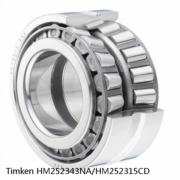 HM252343NA/HM252315CD Timken Tapered Roller Bearings #1 image